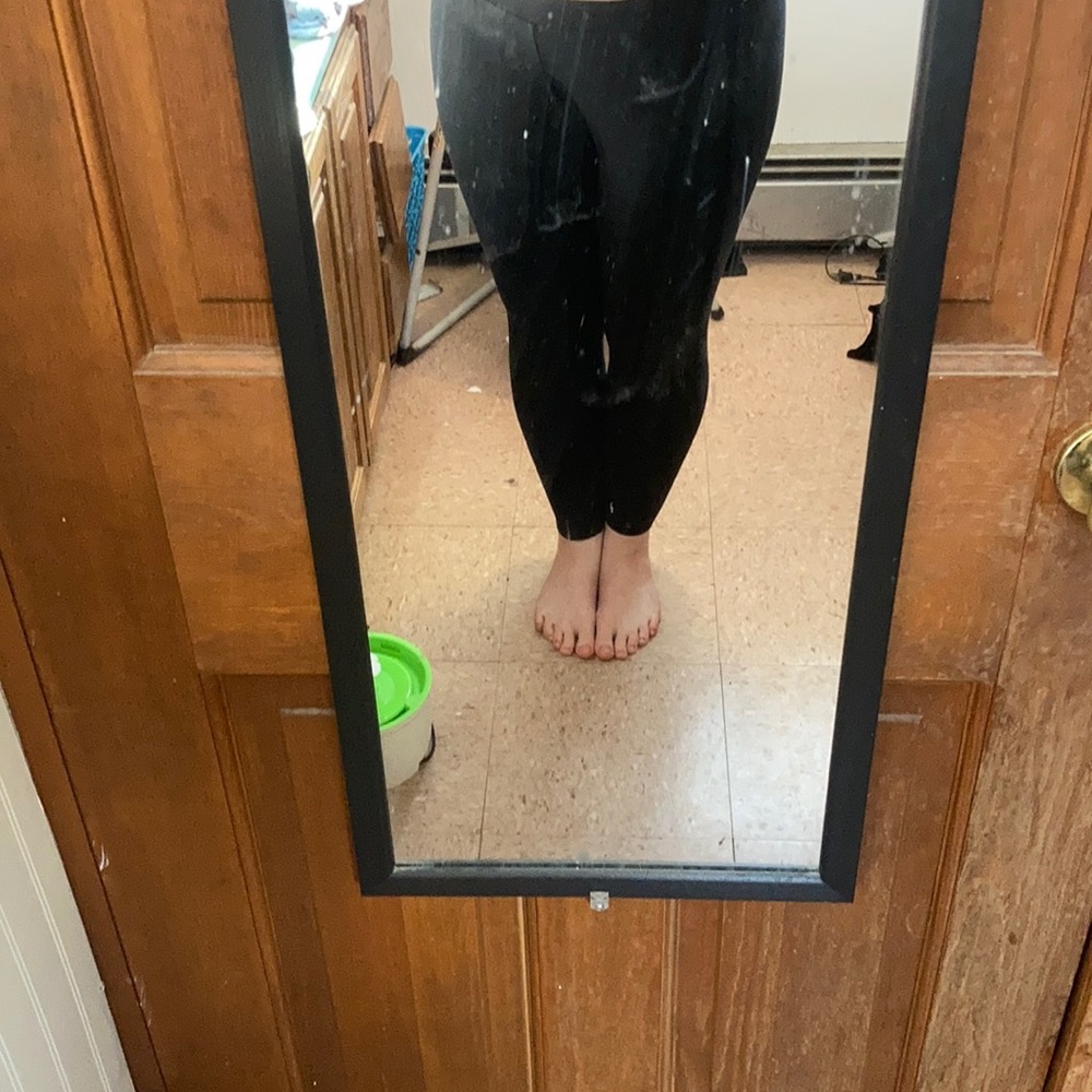 Organiccotton Pact stretchy cropped black leggings